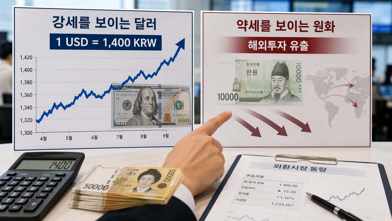 환율이 오르는 이유